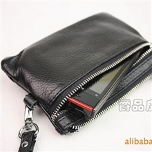 【订做】男女士真皮多功能钥匙包手机包多色牛皮小手包零钱包