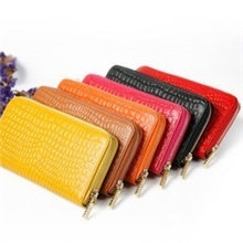 供应2011年新款真皮牛皮男/女士长款拉链钱包牛皮拉链手拿包