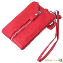 头层牛皮手包真皮女士牛皮小包零钱包钥匙包手机包