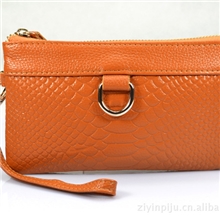 厂家批发2012韩版新款多功能钱包手挽包手抓包女士真皮手拿包