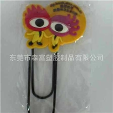 新款韩国文具创意书签回形针书签书签pvc