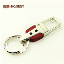 正品百诚商务型钥匙扣批发713男士腰挂不锈钢时尚汽车钥匙挂扣