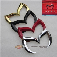 专供马自达改装标蝙蝠标马3马6M3M6车标尾标车标实心/批发