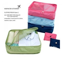 厂家直销法蒂希Monopoly旅行收纳包收纳袋4色L号