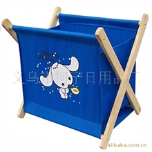 【厂家直销】实用可折叠化纤布杂物架/收纳架