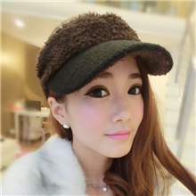 一件代发批发2013新款柔软针织帽秋冬空顶帽鸭舌帽潮女时尚棒球帽