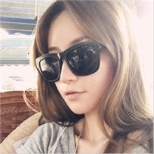 呛口小辣椒同款防紫外线大框时尚复古太阳镜