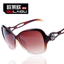 2013新款女士太阳镜批发时尚大框镂空墨镜时尚蛤蟆镜眼镜20369