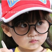 【8803大圆】厂家直销可爱阿拉蕾圆形框眼镜儿童无镜片框架眼镜