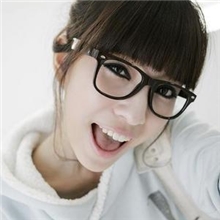 【YJ-MD04】范冰冰米钉单色无镜片眼镜框情侣款糖果色框架眼镜