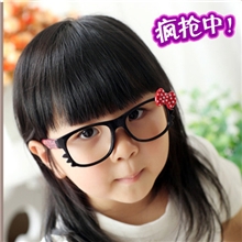 KT03小额批发喵咪hellokitty儿童眼镜儿童豹纹眼镜框眼镜架