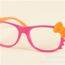 2051彩色猫咪hellokitty儿童框架眼镜儿童眼镜