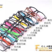 厂家直销范冰冰同款铆钉黑框眼镜平光镜框架眼镜眼镜框