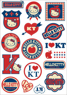 1A110定做大尺寸笔记本贴纸潮牌贴纸吉他贴纸旅行箱行李箱贴