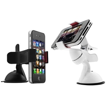 热销迷你360度车载手机支架夹子支架吸盘懒人iphone支架