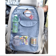 多功能椅背收纳袋汽车无纺椅背袋竹炭汽车多用椅背袋杂物袋置物袋