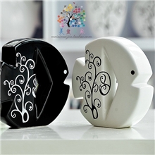 供应陶瓷花瓶工艺品摆设家居装饰品抽象摆件新婚礼品9007#