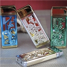 批发格泰808防风打火机|个性镂空花纹|创意打火机|金属打火机