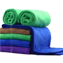 子枫磨绒洗车毛巾汽车超强吸水超细纤维加厚擦车磨紫色毛巾洗车