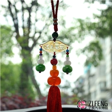 正品特价子枫高档汽车挂饰挂件平安汽车精品保平安内饰品用品