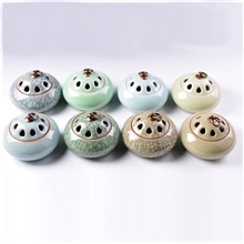 【促销特价】招财炉龙泉青瓷盘香线香家居香薰塔香焚香炉