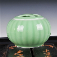 南瓜茶叶罐粉青、梅子青龙泉青瓷恒光青瓷批发厂家直销