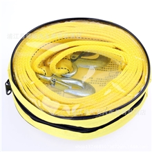 拖车绳5吨4米汽车越野车用拖车绳双层加厚救援绳拉车绳批发