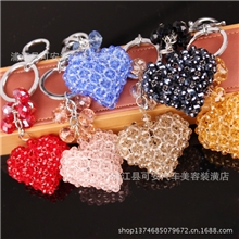 汽车挂件可爱水晶小熊车载挂饰高档正品车内用品吊饰车挂批发