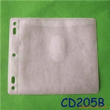 供应彩色CD内页/PP双面袋/彩色不织布CD袋