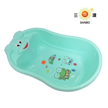 三波米奇米老鼠卡通婴儿浴盆儿童洗澡盆宝宝洗澡盆耐摔007特大号