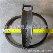 生产批发野猪夹兔抓野狗夹狼夹捕猎夹子野鸡夹手工加厚加强18.5CM