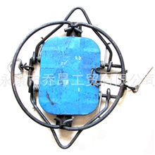 防四害铁夹子野兔夹鼠夹山鸡夹黄鼠狼夹山猪夹/钢丝夹直径11小号