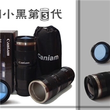 镜头杯佳能小小黑三代镜头杯201不锈钢佳能镜头杯镜头杯子