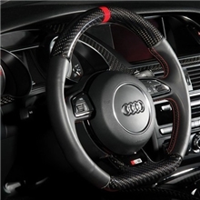 奥迪S5.加工内饰碳纤产品安装效果图