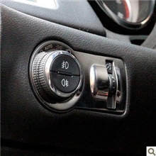 雪佛兰科鲁兹大灯开关装饰亮片克鲁兹大灯不锈钢亮片英朗通用