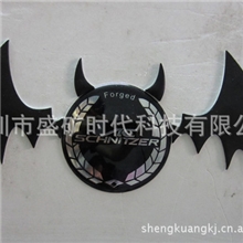 供应纯金属贴蝙蝠王个性贴汽车车标恶魔蝙蝠贴新恶魔贴