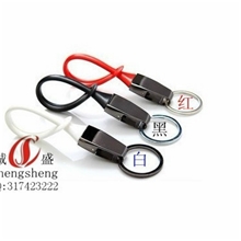 TATO钥匙扣男士钥匙链汽车钥匙扣创意腰挂丹麦一代二代金属黑钛