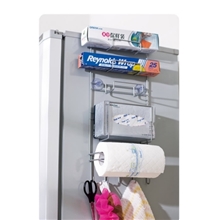 麦网款邓迪斯冰箱侧壁挂架厨房收纳架杂物搁置架冰箱架