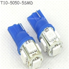 齐利&middot;供应T10-5050-5SMD12V汽车示宽灯/汽车LED牌照灯
