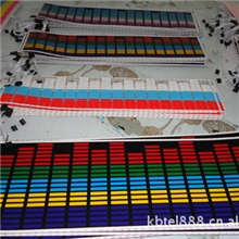 专业生产EL冷光车贴汽车发光装饰闪光车标贴变光车贴