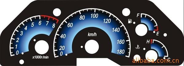 供应优质EL汽车仪表盘发光仪表多种车型质量好稳定性强厂家订做