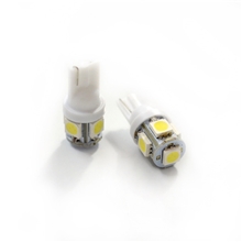 汽车改装示led宽灯t10-5smd-5050示宽灯阅读灯牌照灯通用批发