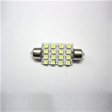 汽车双尖车顶灯42mm121016smd阅读灯牌照灯尾箱灯led车顶灯