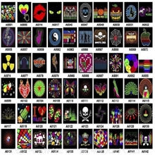 厂家批发声控发光音乐片发光车贴音乐冷光T恤发光贴片可混批