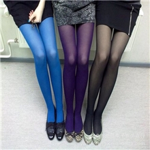 针织天鹅绒80D连脚打底袜裤袜厂家外贸打底袜原单袜子