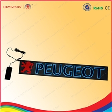 深圳厂家专业生产el声控发光个性车贴支持定做大量批发