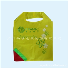 厂家热销价低质优草莓菠萝购物袋190T水果收纳袋