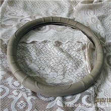 【特价促销】适合所有车型防滑吸汗真皮方向盘套