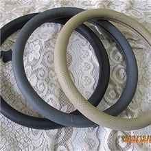 【厂家批发、零售】混批手感好高档简约超纤环保皮方向盘套