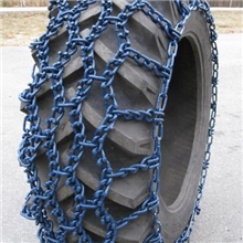 雪神防滑链质量通过ISO9001认证有螺柱的拖拉机锰钢防滑链可定做